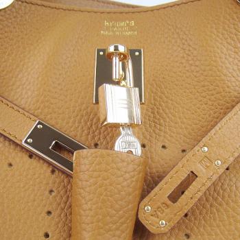 Hermes So Kelly 60668 Ladies Messenger Bag Coffee