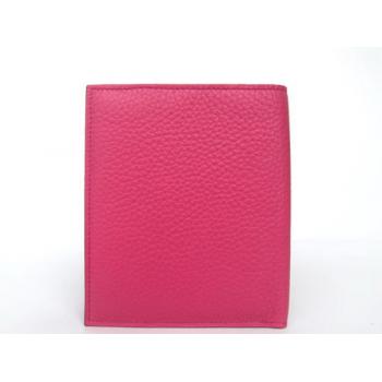 Hermes Wallet H2008 Ladies Lizard Leather Pink