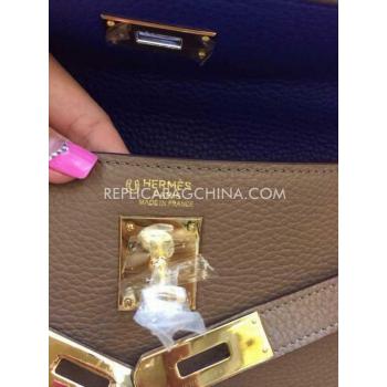 Replica Hermes Kelly Handbag Calfskin