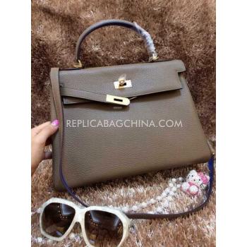 Replica Hermes Kelly Handbag Calfskin