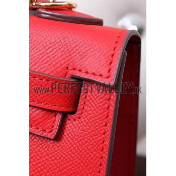 Hermes Kelly Red Vermillion 608138