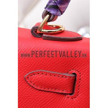 Hermes Kelly Red Vermillion 608138