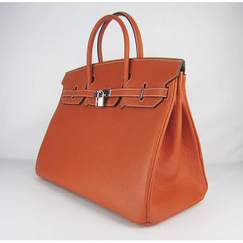 Replica Cheap  Hermes Birkin 6099 Ladies Orange Handbag