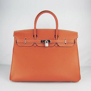 Replica Cheap  Hermes Birkin 6099 Ladies Orange Handbag