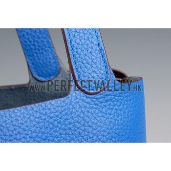 Hermes Picotin MM Dark Blue Replica