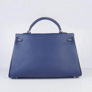 Cheap Hermes Kelly 6308 Ladies Blue Handbag