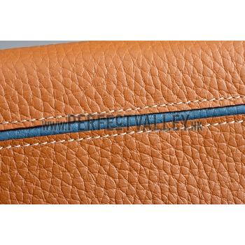 Cheap Hermes Fleming Long Wallet Brown 18926959