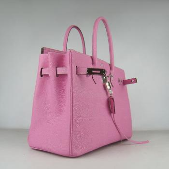 Hermes Birkin 6089 Ladies Handbag Pink Replica