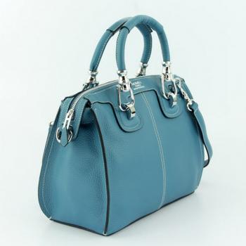 Cheap Hermes  bags 9048 2way Blue