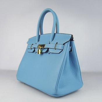 Hermes Birkin 6088 Ladies Handbag Cow Leather -17