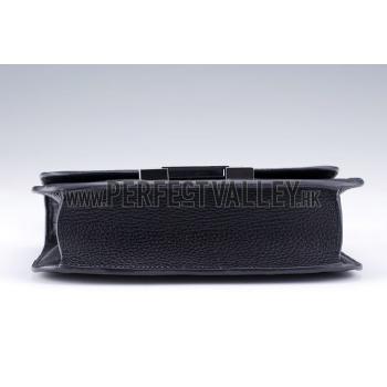 Cheap Hermes Constance Black with Silver Buckle