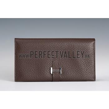 Hermes Bearn Wallet Brown 18926950