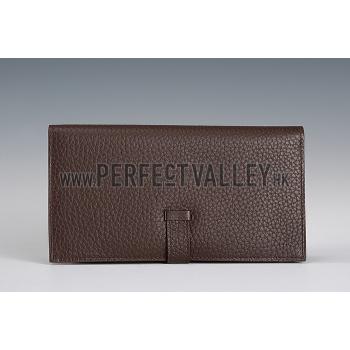 Hermes Bearn Wallet Brown 18926950