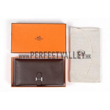 Hermes Bearn Wallet Brown 18926950