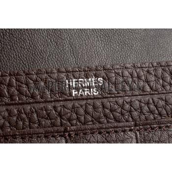 Hermes Bearn Wallet Brown 18926950