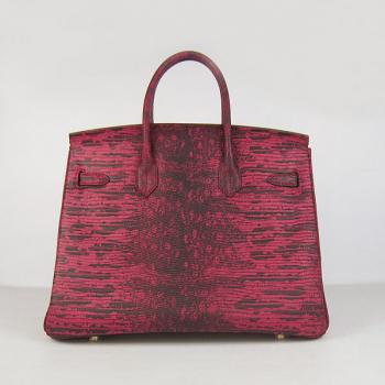 Hermes Birkin 6089 Handbag Crocodile Red