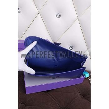 Replica Hermes Jige Elan 29 Blue Electric Clutch 608009