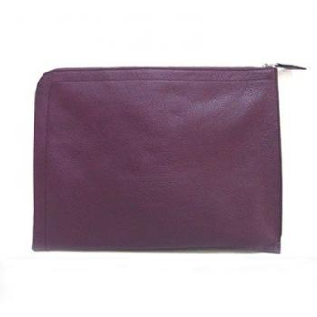 Hermes Wallet H1131 Ladies Cow Leather Purple Replica