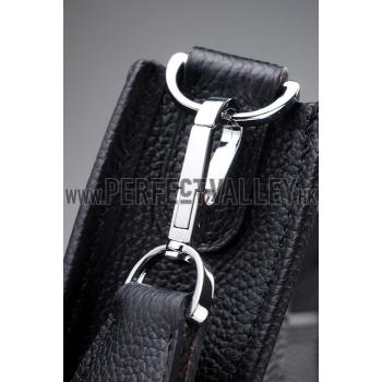 Hermes Black Evelyne Shoulder Bag