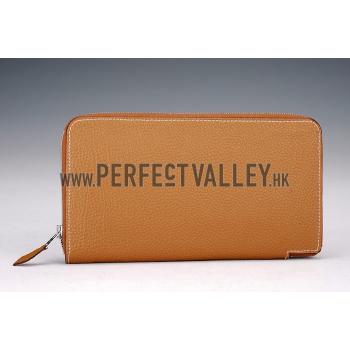 Hermes Azap Long Wallet Tan