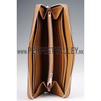 Hermes Azap Long Wallet Tan