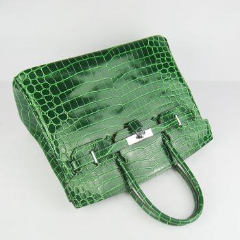 Replica Hermes Birkin 6089 Handbag Crocodile