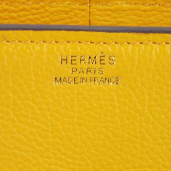 Cheap Hermes Stirrup bag 8065 Cow Leather Yellow