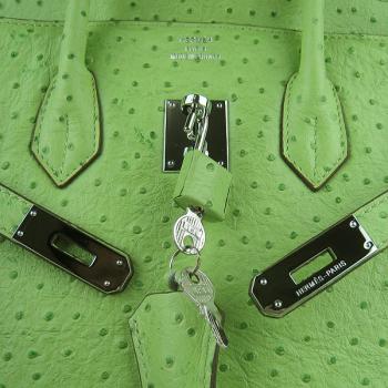 Hermes Birkin 6089 Ladies Handbag Green Replica