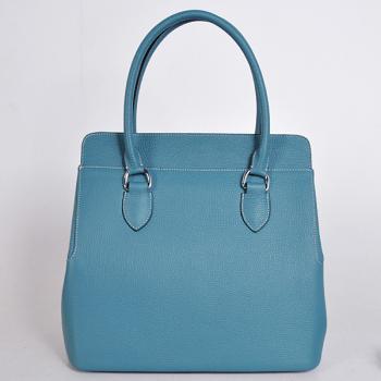 Hermes Toolbox H8688 Ladies 2way Blue Handbag Replica