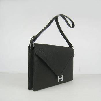 Hermes  bags H021 Cross Body Bag Cow Leather Black