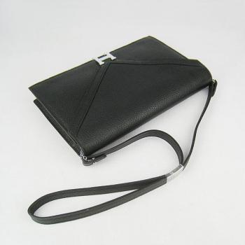 Hermes  bags H021 Cross Body Bag Cow Leather Black