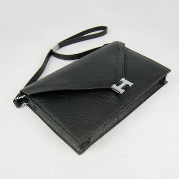 Hermes  bags H021 Cross Body Bag Cow Leather Black