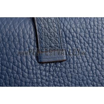 Replica Hermes Bearn Card Case Blue 18926951