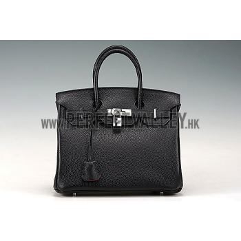 Hermes Birkin 30 Black/Pink Lining 607477