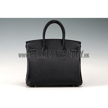 Hermes Birkin 30 Black/Pink Lining 607477