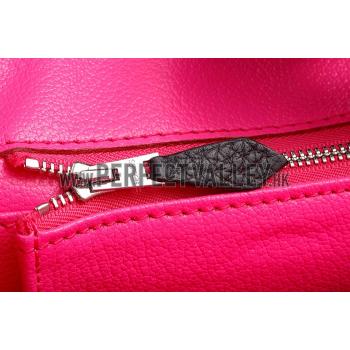 Hermes Birkin 30 Black/Pink Lining 607477