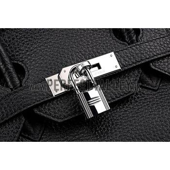 Hermes Birkin 30 Black/Pink Lining 607477