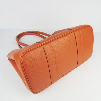 Hermes Garden Party H2808 Ladies Lambskin Orange Replica