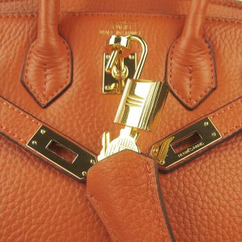 Hermes Birkin 6068 Ladies Handbag Orange