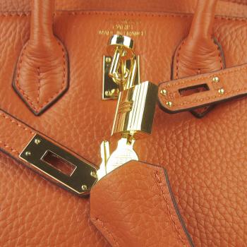 Hermes Birkin 6068 Ladies Handbag Orange