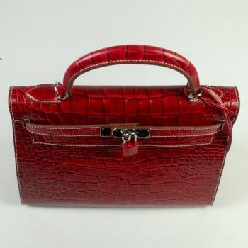 Hermes Kelly HK32 2way Crocodile Handbag