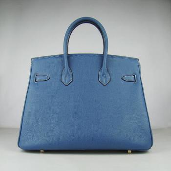 Hermes Birkin 6089 Handbag Blue