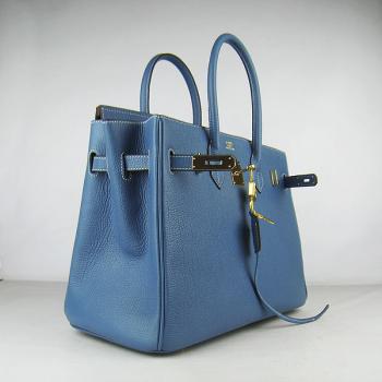 Hermes Birkin 6089 Handbag Blue