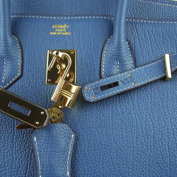 Hermes Birkin 6089 Handbag Blue