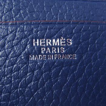 Hermes Wallet H014 Mens Wallet Blue