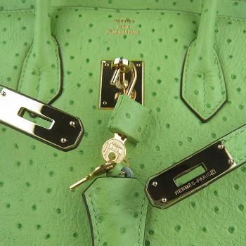 Hermes Birkin 6089 Ladies Handbag Green