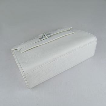 Hermes Clutches H008 Briefcase White