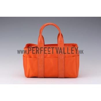 Hermes Deauville Tote Bag Orange Replica