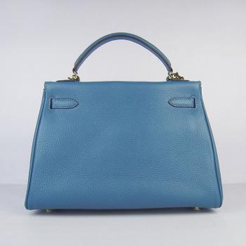 Hermes Kelly 6108 Ladies Blue Handbag