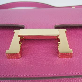 Hermes Constance H107 Cross Body Bag Pink